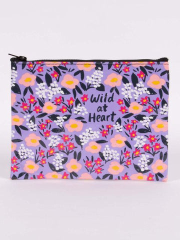 Wild At Heart Themed Flowery Pouch