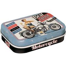 Best Motorcycle Garage Retro Mint Tin