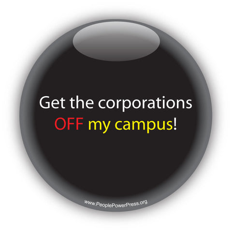 Get the corporations OFF my campus! Anti-Corporate Design