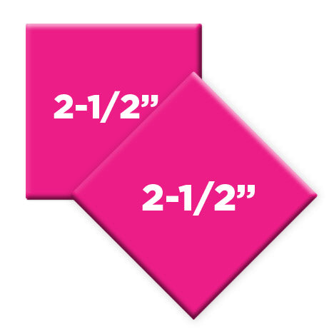 Custom Square/Diamond 2-1/2