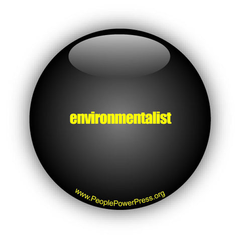 Environmentalist - environmental button design