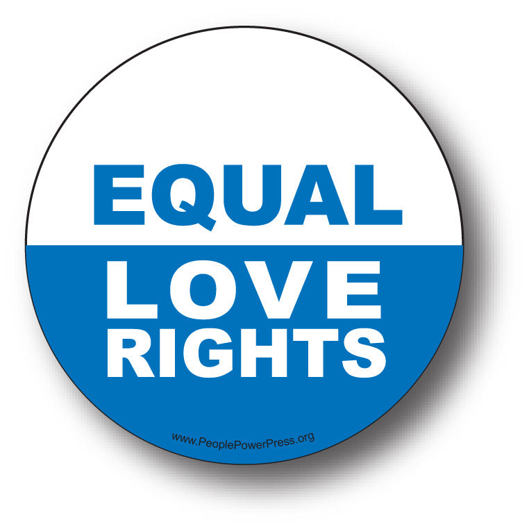 Equal Love Rights - Queer Button