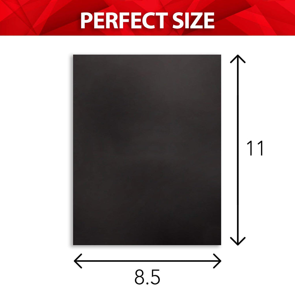 SALE: Magnetic Sheets Letter size 8.5 x 11 Adhesive 15 mil