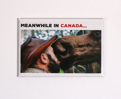 funny moose canada souvenir