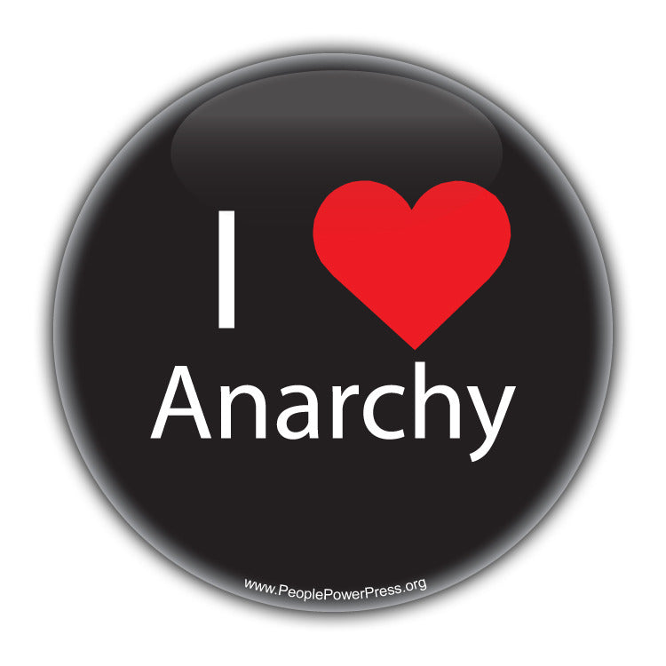 I Heart Anarchy - Alternative Thinking Button