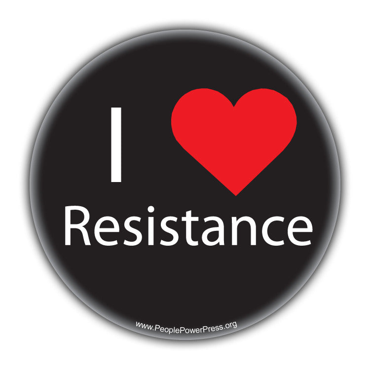 I Heart Resistance - Alternative Thinking Button