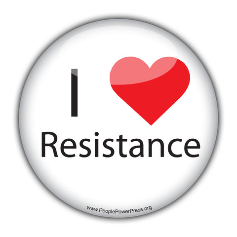 I Heart Resistance - Alternative Thinking Button