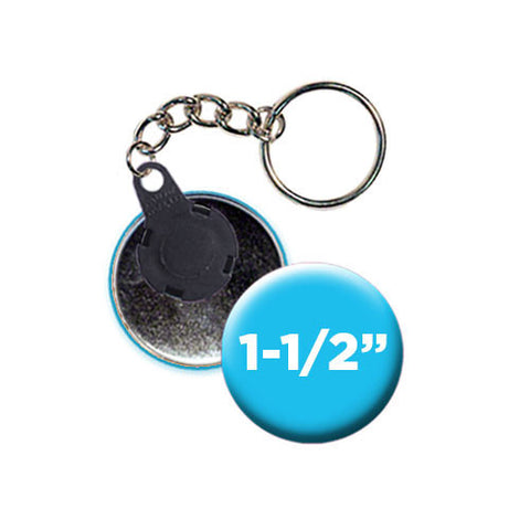 Custom Link 1-1/2" Keychains