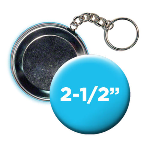 Custom Link 2-1/2" Keychains