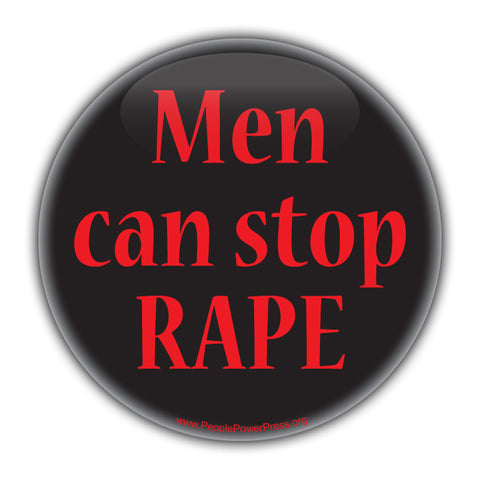 Men Can STOP Rape - Civil Rights Button