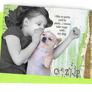 Greeting Cards - Erin Smith Art Mixed Media - Funny Photo Cards