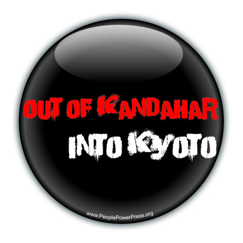 Out Of Kandahar, Into Kyoto - Environmental Button