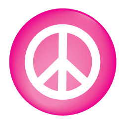 Peace buttons for schools