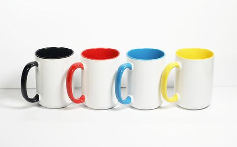 Coloured Photo Mug blanks