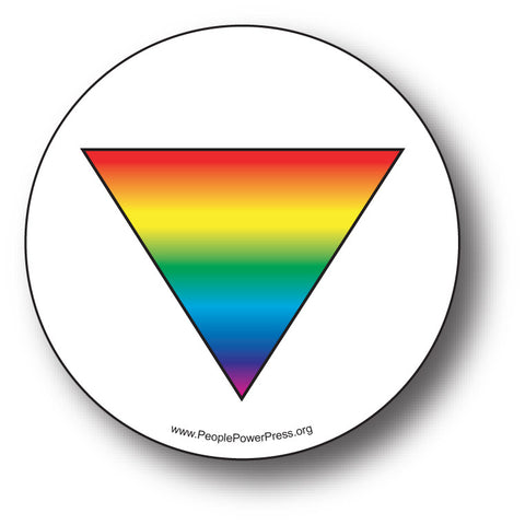Pride Triangle - Queer Button