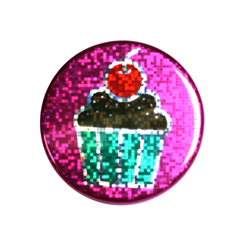 holographic cupcake