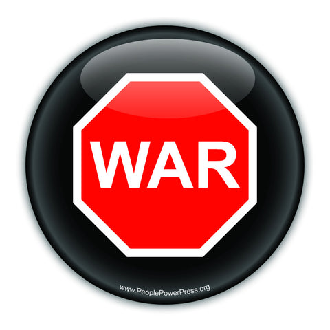 Stop War - Peace Button