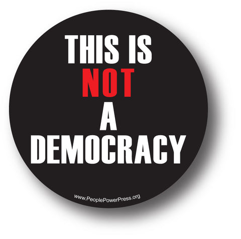 This is NOT a Democracy - Black