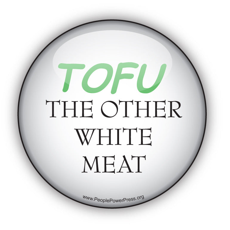 TOFU - The Other White Meat - Vegetarian Button