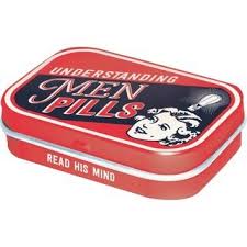 Mens Pills Nostalgic Pill Box