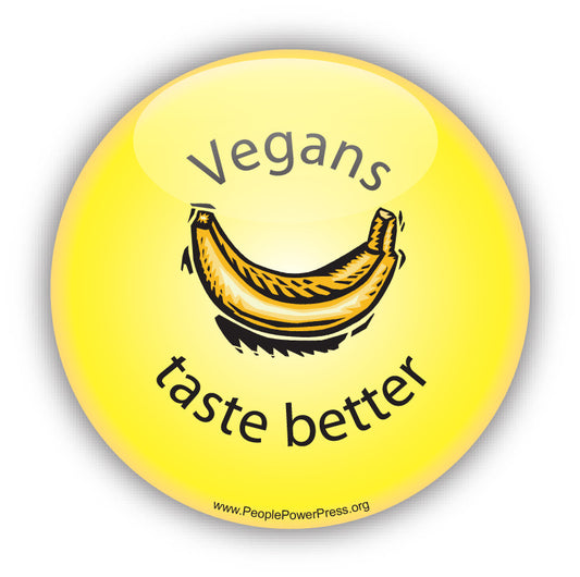 Vegans Taste Better - Banana - Yellow