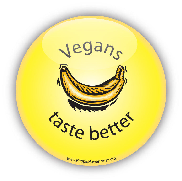 Vegans Taste Better - Banana - Yellow